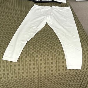 J. Jill White Pima Ankle Leggings